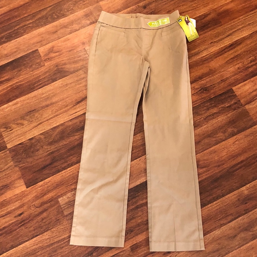 Pull-On khaki pants